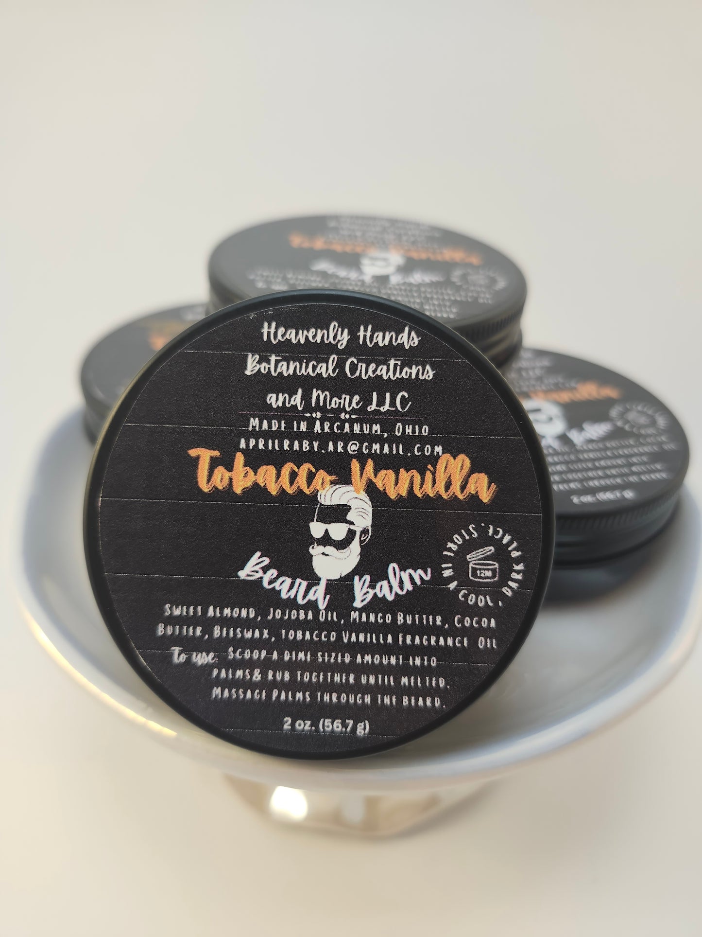 Tobacco Vanilla Beard Balm 2 oz.