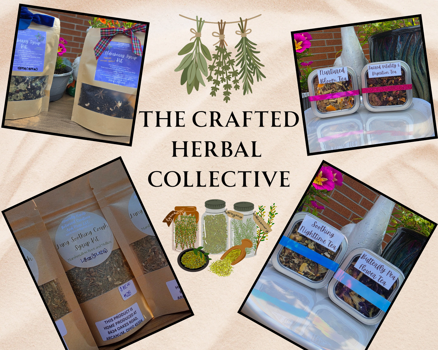 Curated Herbal Tea Blends