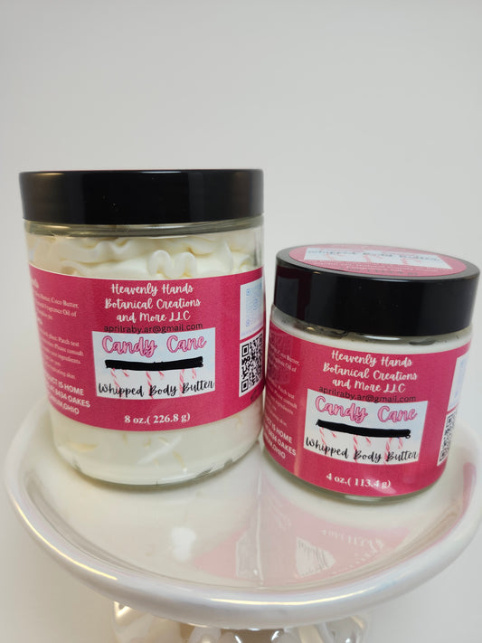 Candy Cane Whipped Body Butter  4oz. & 8 oz.