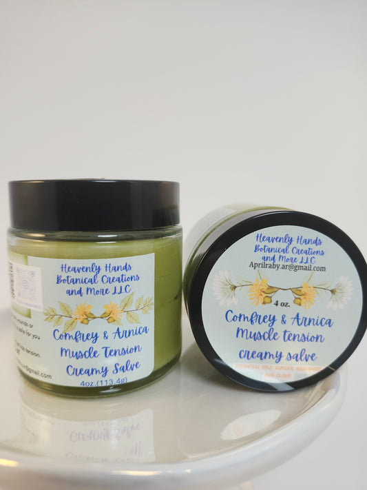 Comfrey & Arnica Creamy Salve 4 oz.