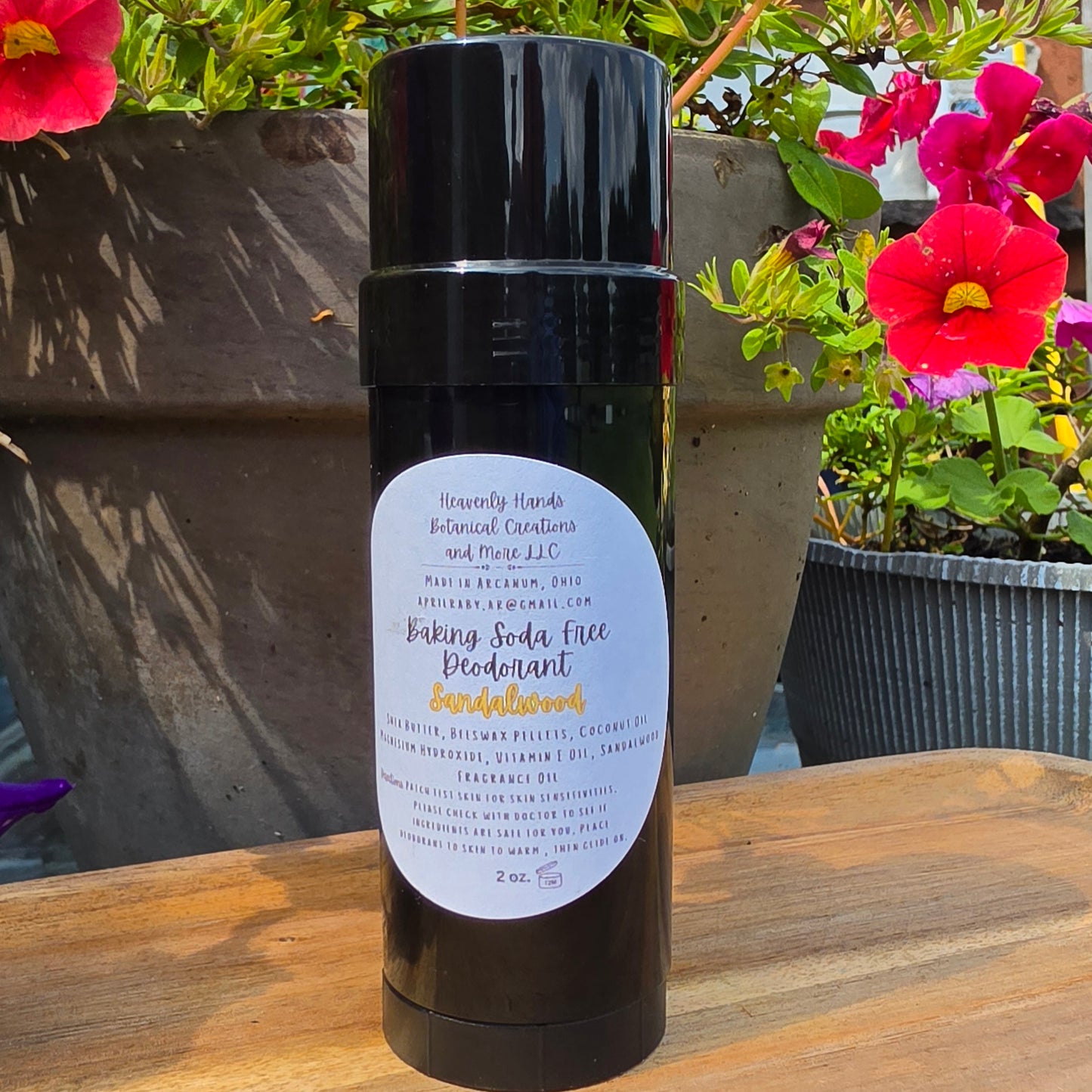 Baking Soda Free Deodorant for Men and Women