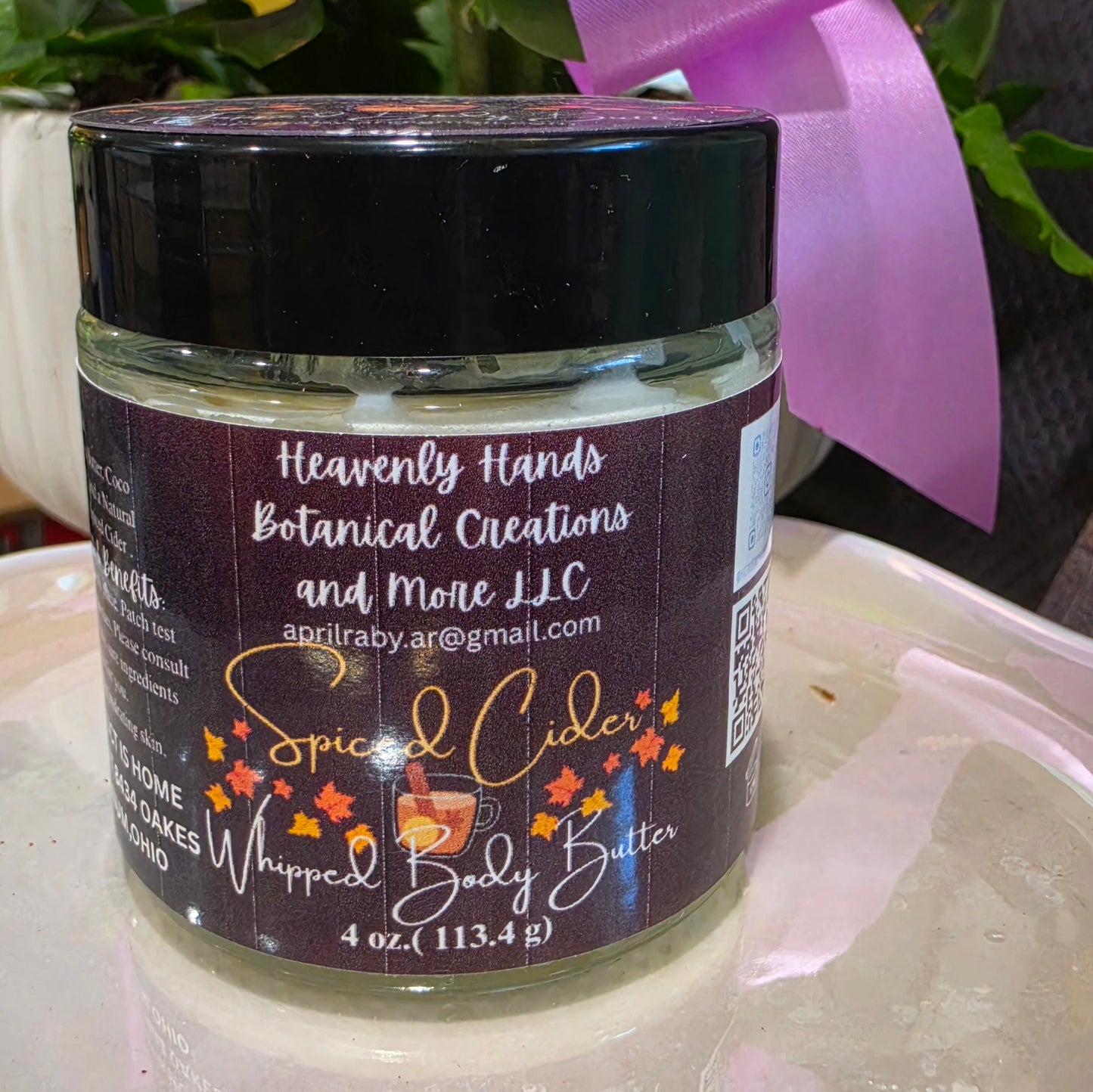 Spiced Cider Whipped Body Butter  4 oz & 8 oz.