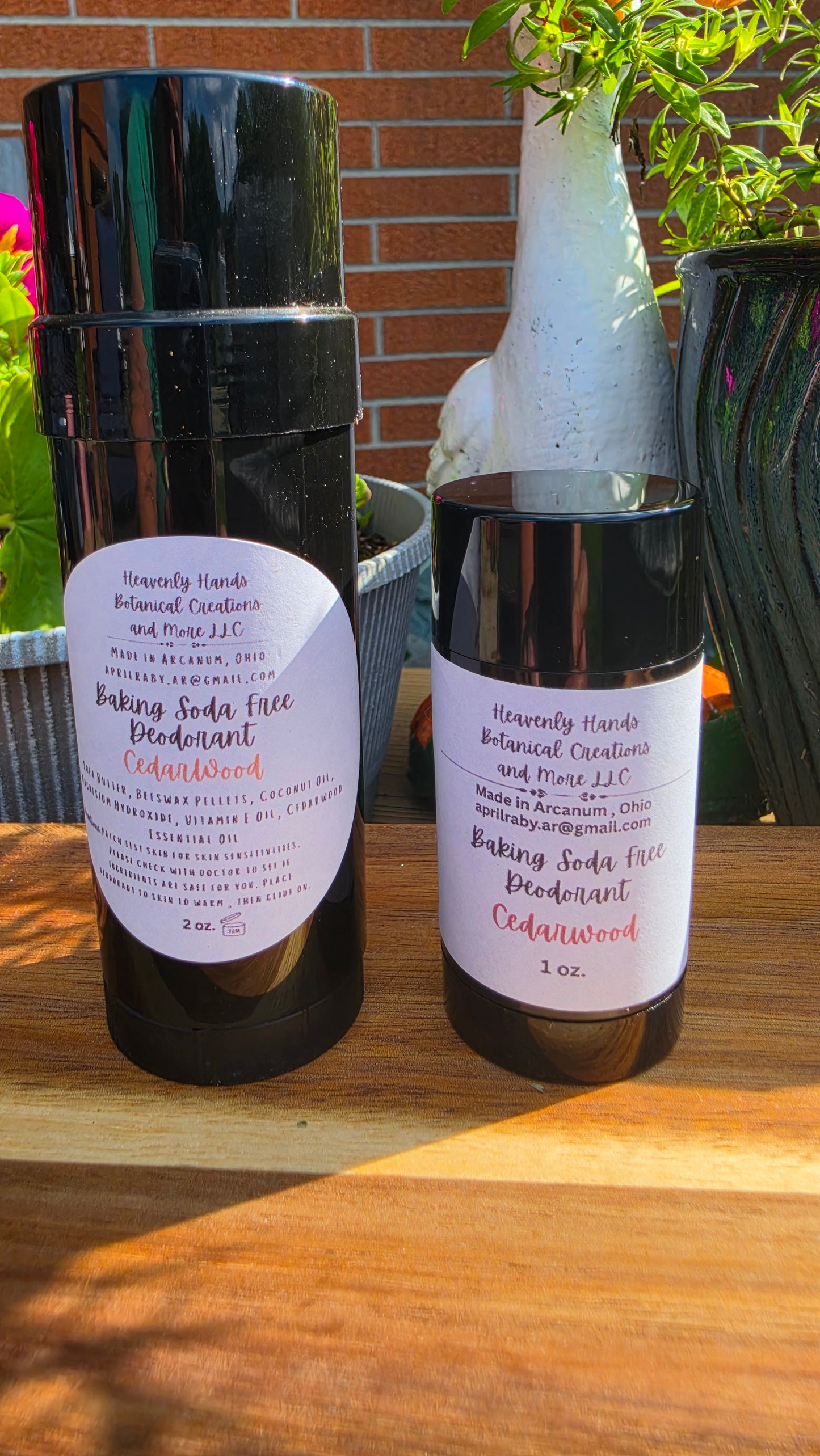 Baking Soda Free Deodorant for Men and Women
