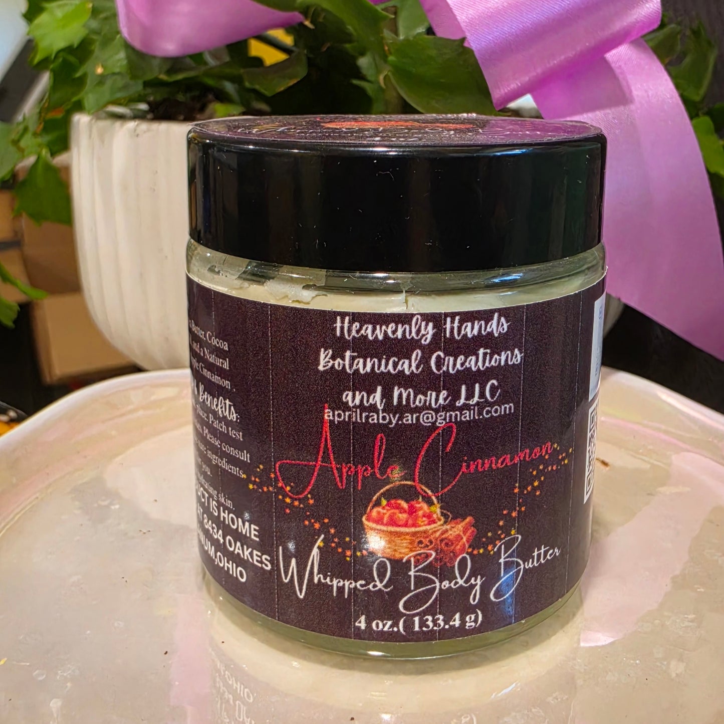 Apple Cinnamon Whipped Body Butter  4 oz. & 8 oz.