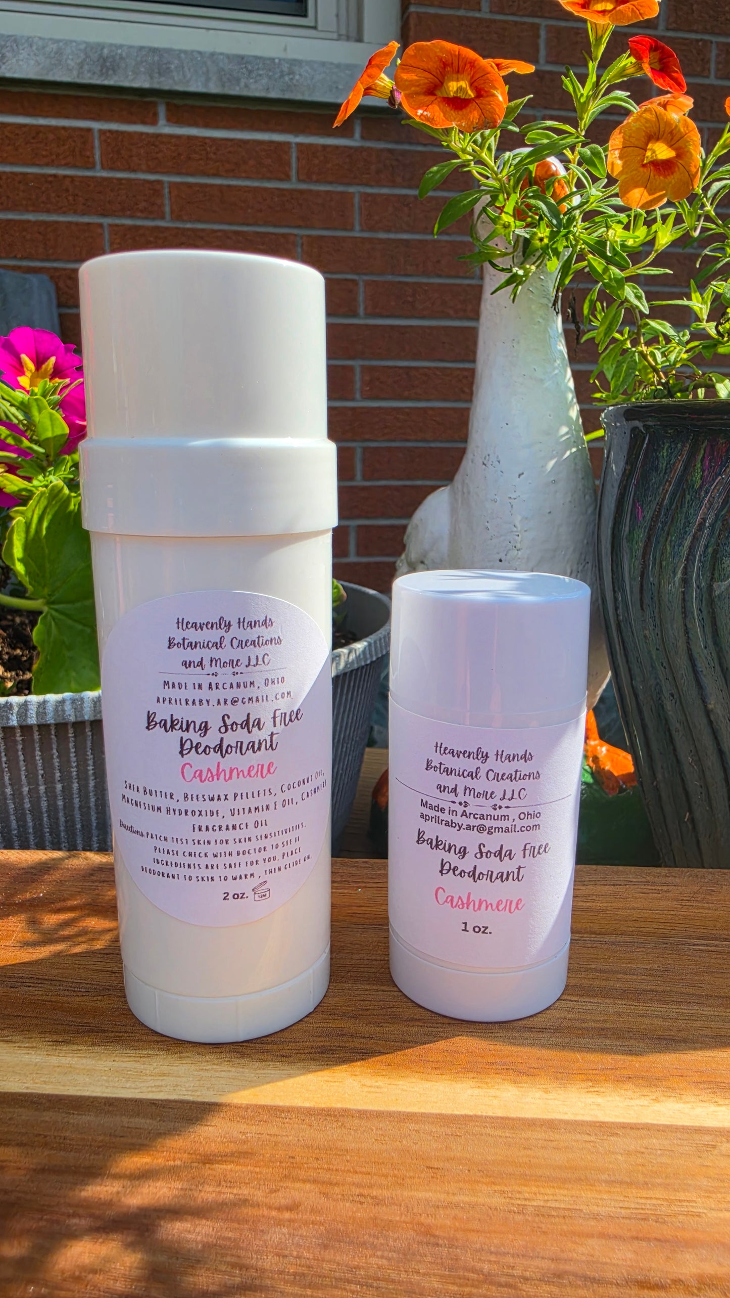 Baking Soda Free Deodorant for Men and Women