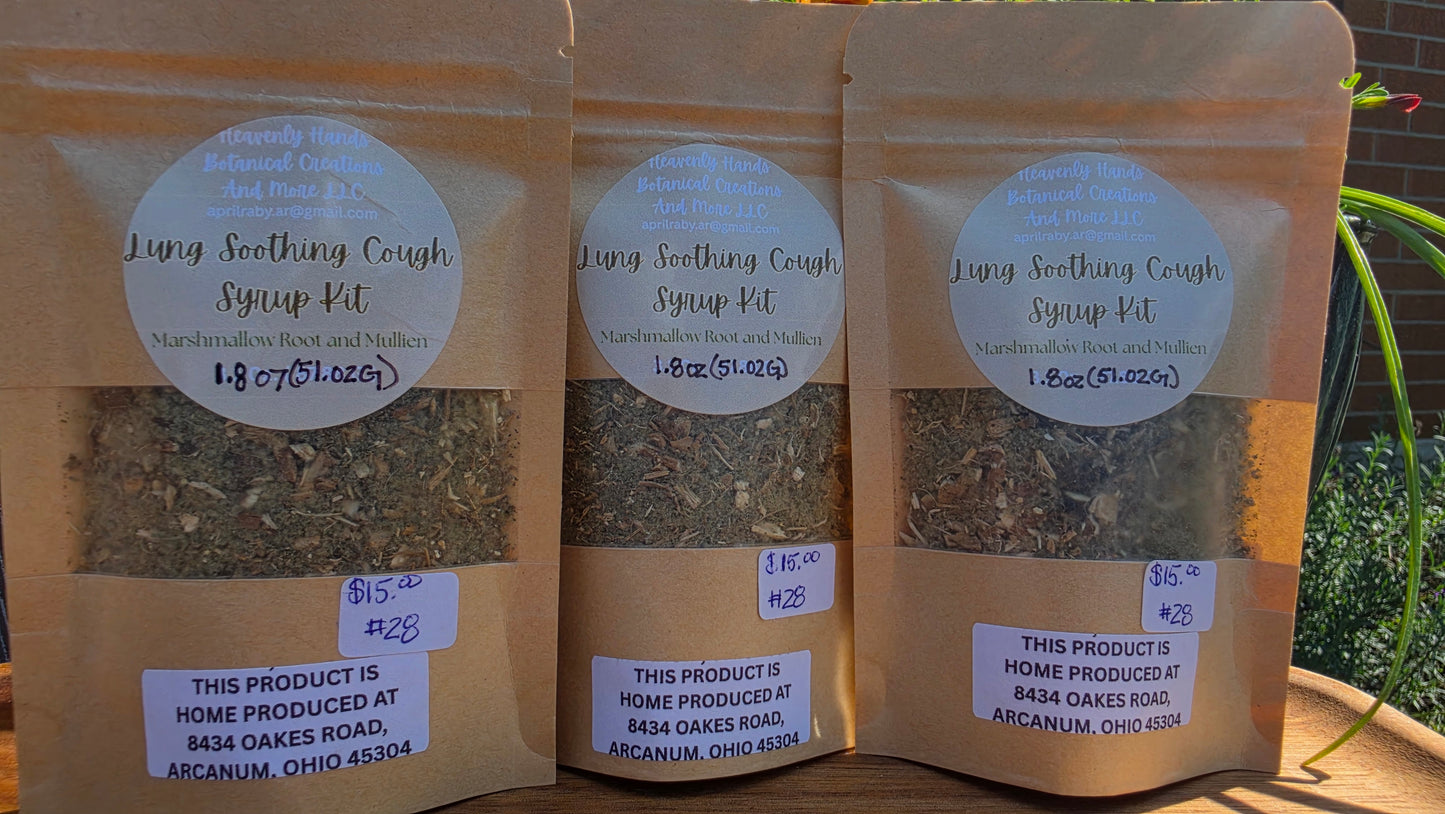 Lung Soothing Cough Syrup Kit