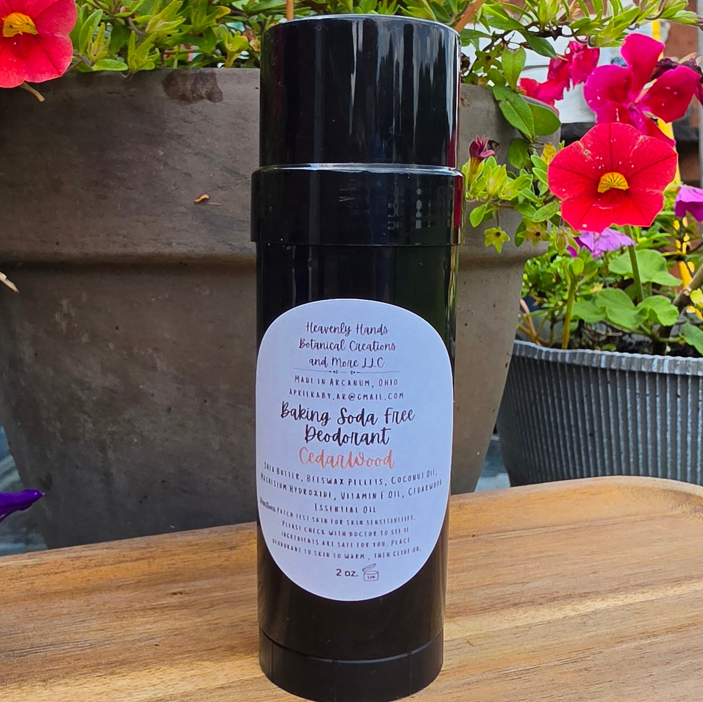 Baking Soda Free Deodorant for Men and Women