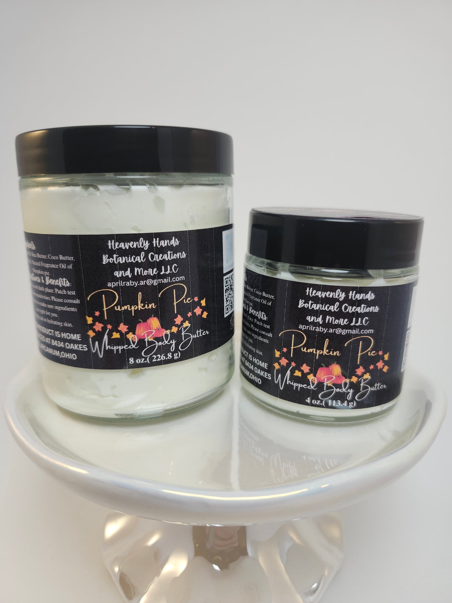 Pumpkin Pie Whipped Body Butter  4 oz & 8 oz.