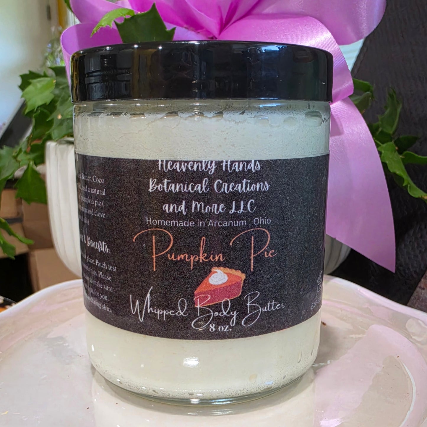 Pumpkin Pie Whipped Body Butter  4 oz & 8 oz.