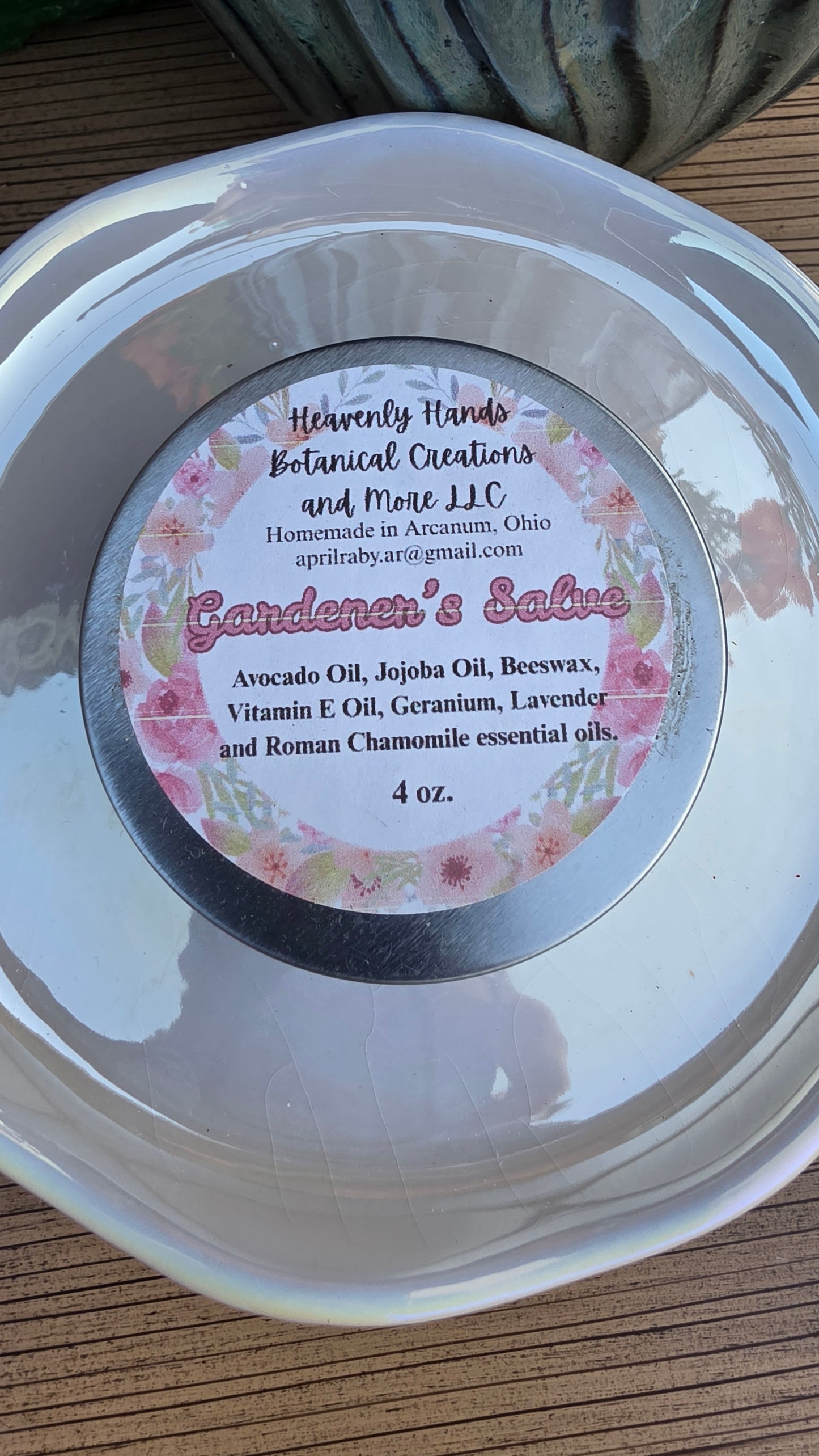 Gardener's Salve 2oz.- 4 oz.