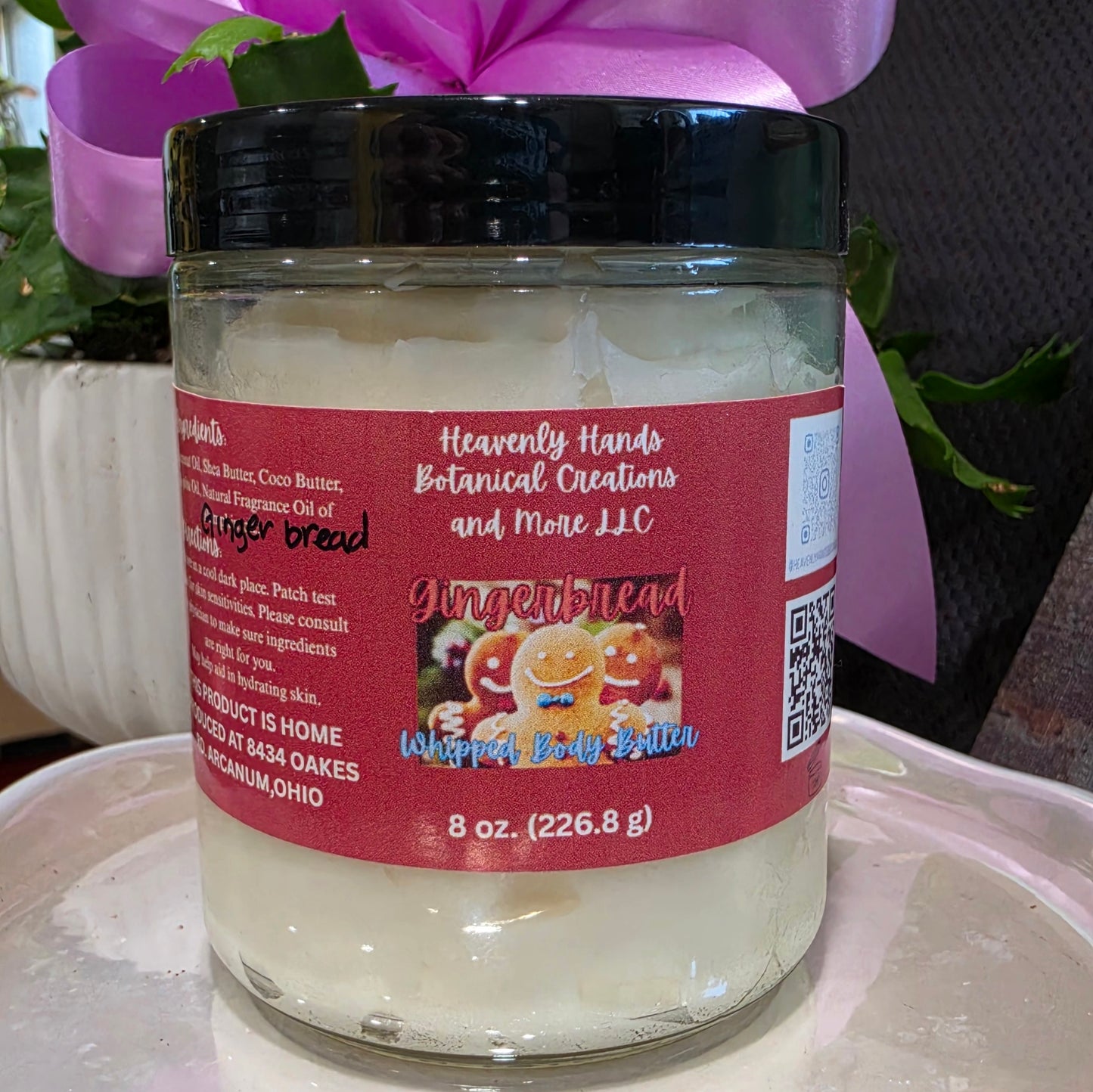 Gingerbread Whipped Body Butter 4 oz. & 8 oz.