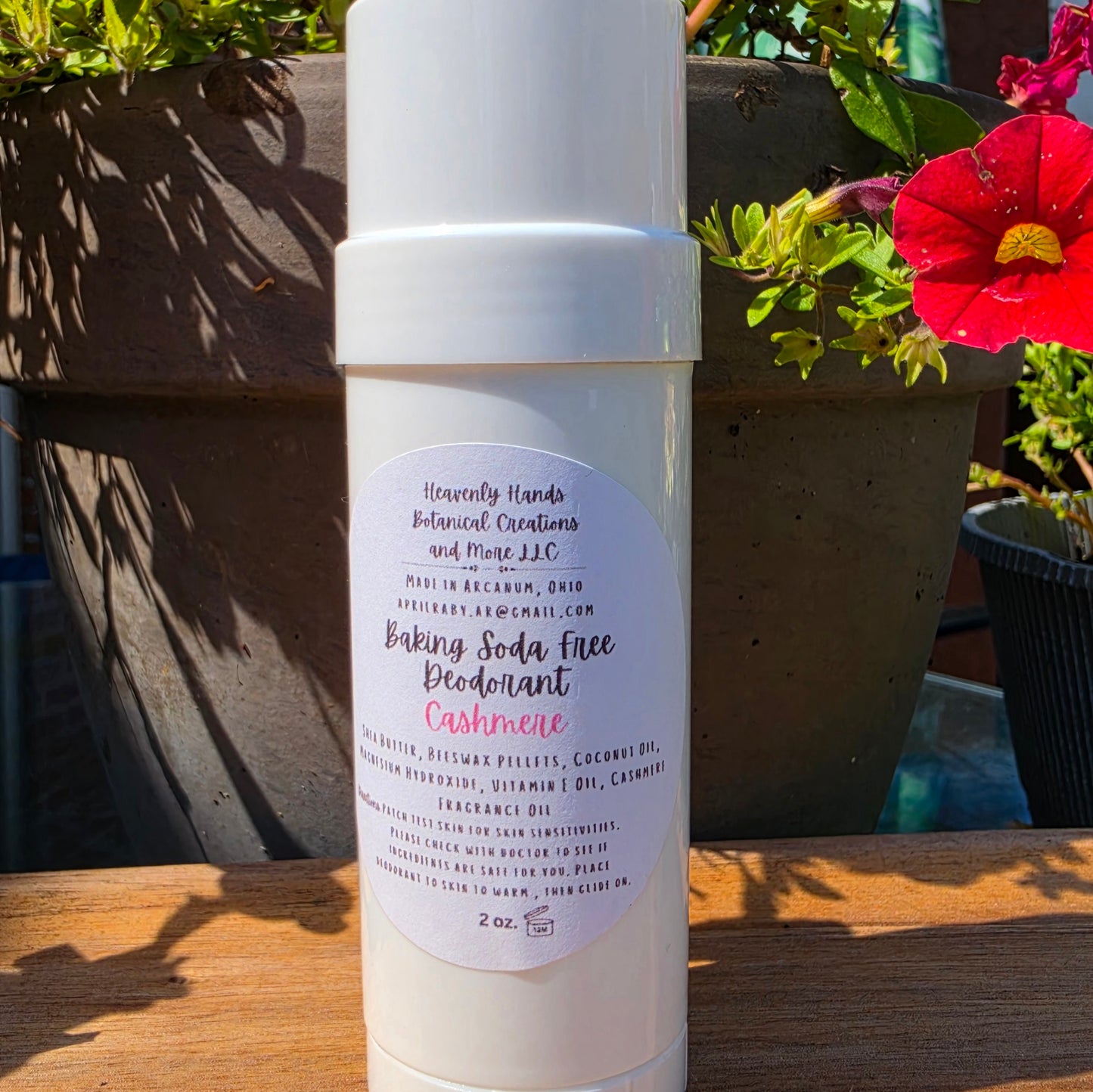 Baking Soda Free Deodorant for Men and Women