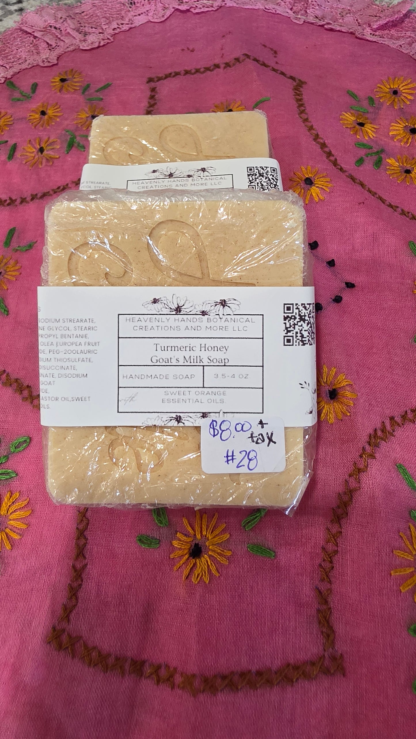 Handmade Goats Milk Soap