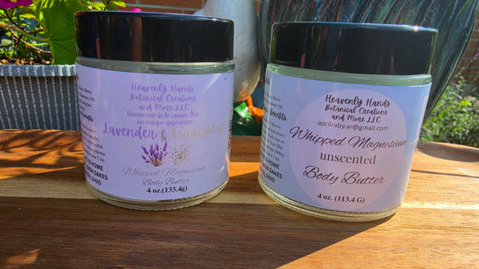 Magnesium Whipped Body Butter  4oz.