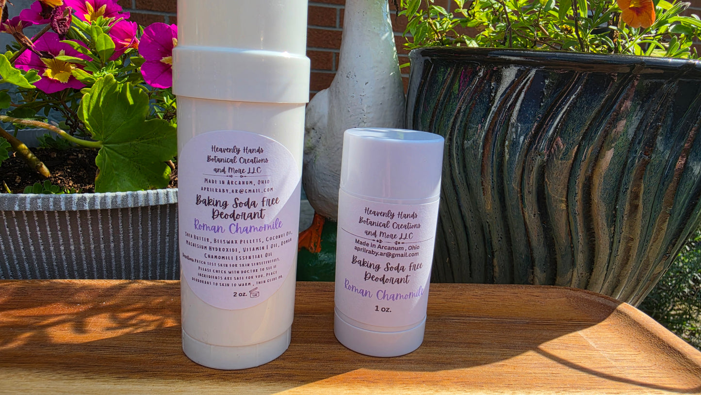 Baking Soda Free Deodorant for Men and Women