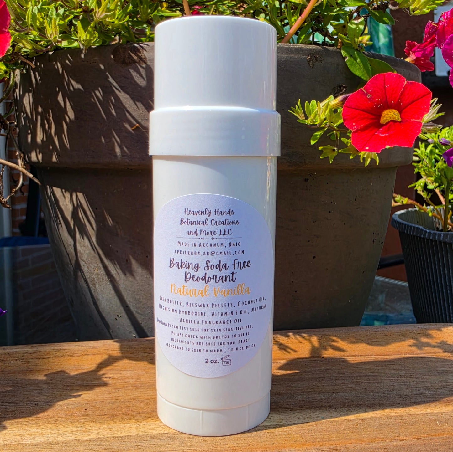 Baking Soda Free Deodorant for Men and Women