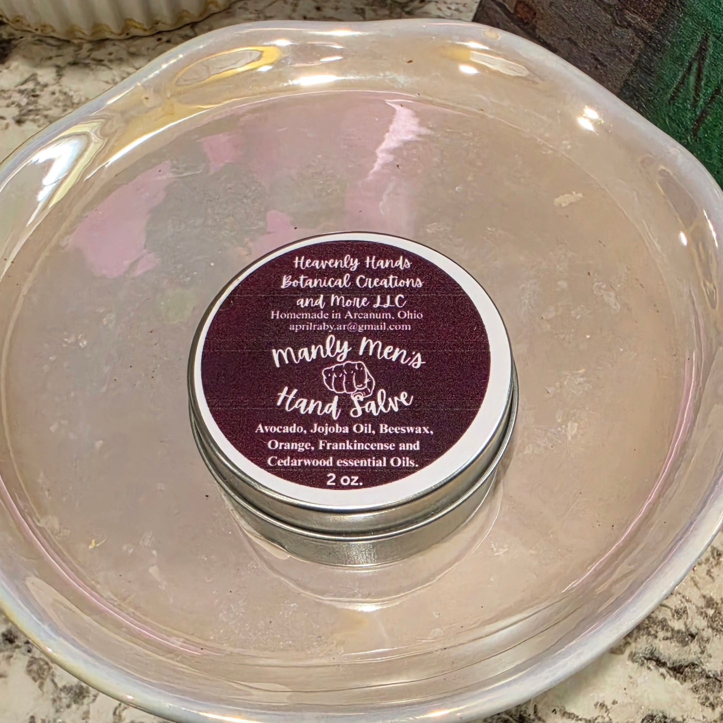 Manly Men's Hand Salve