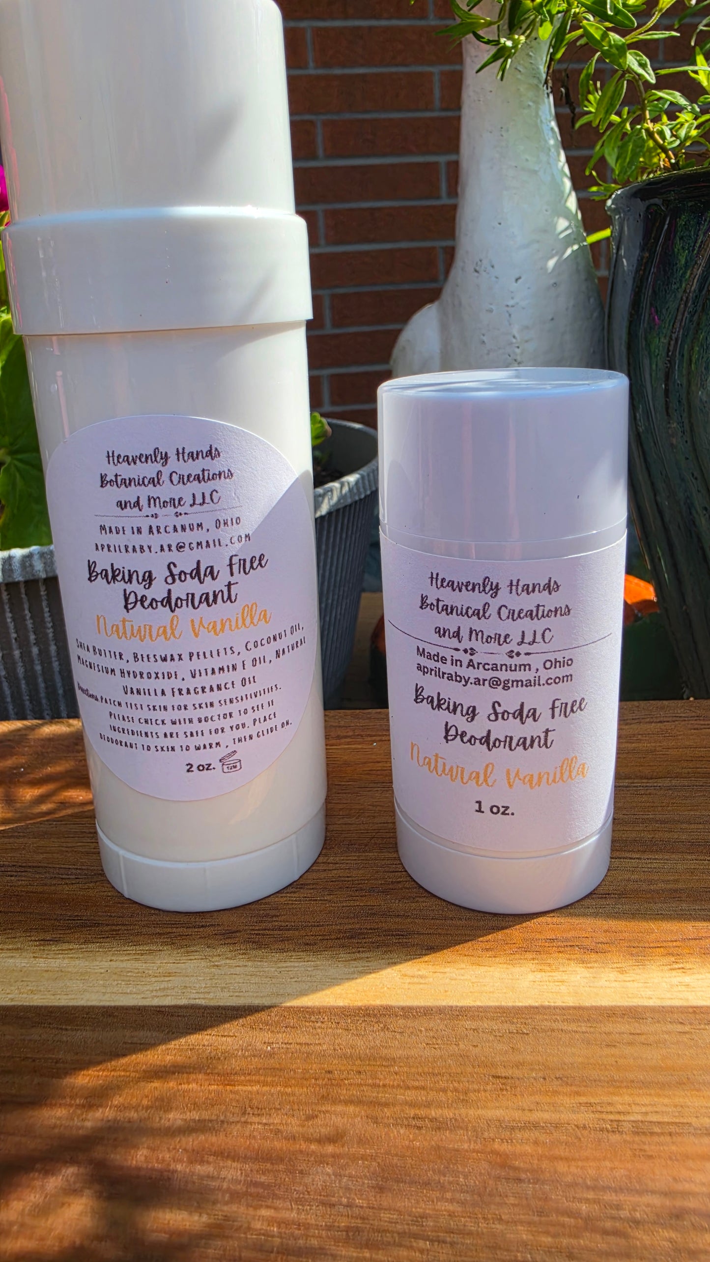 Baking Soda Free Deodorant for Men and Women