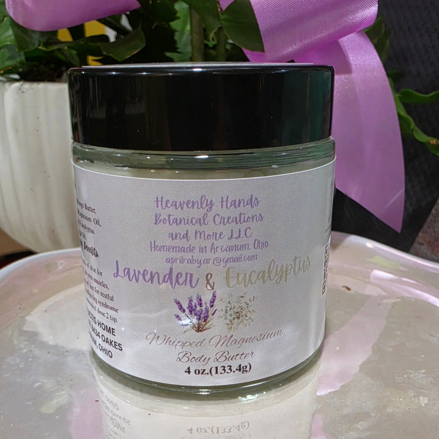 Magnesium Whipped Body Butter  4oz.