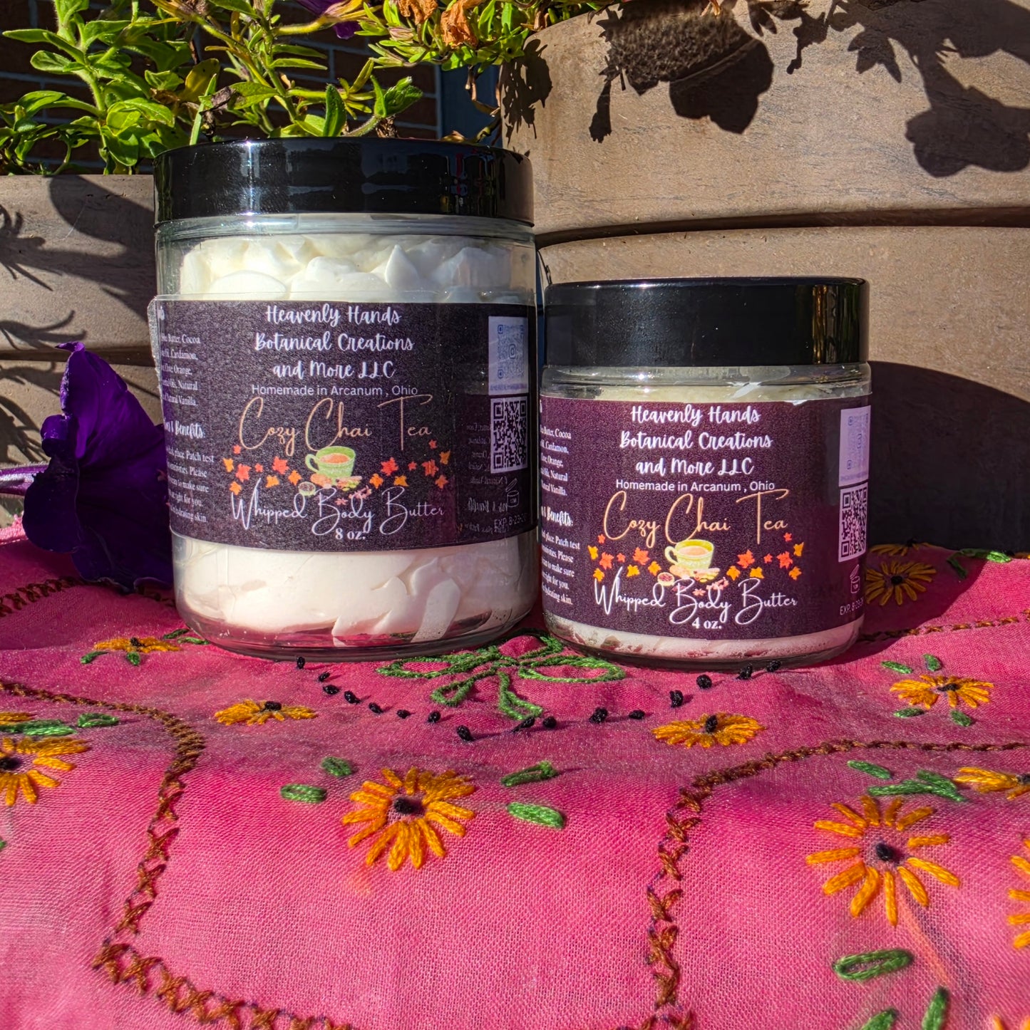 Cozy Chai Tea Whipped Body Butter 4 oz & 8 oz.