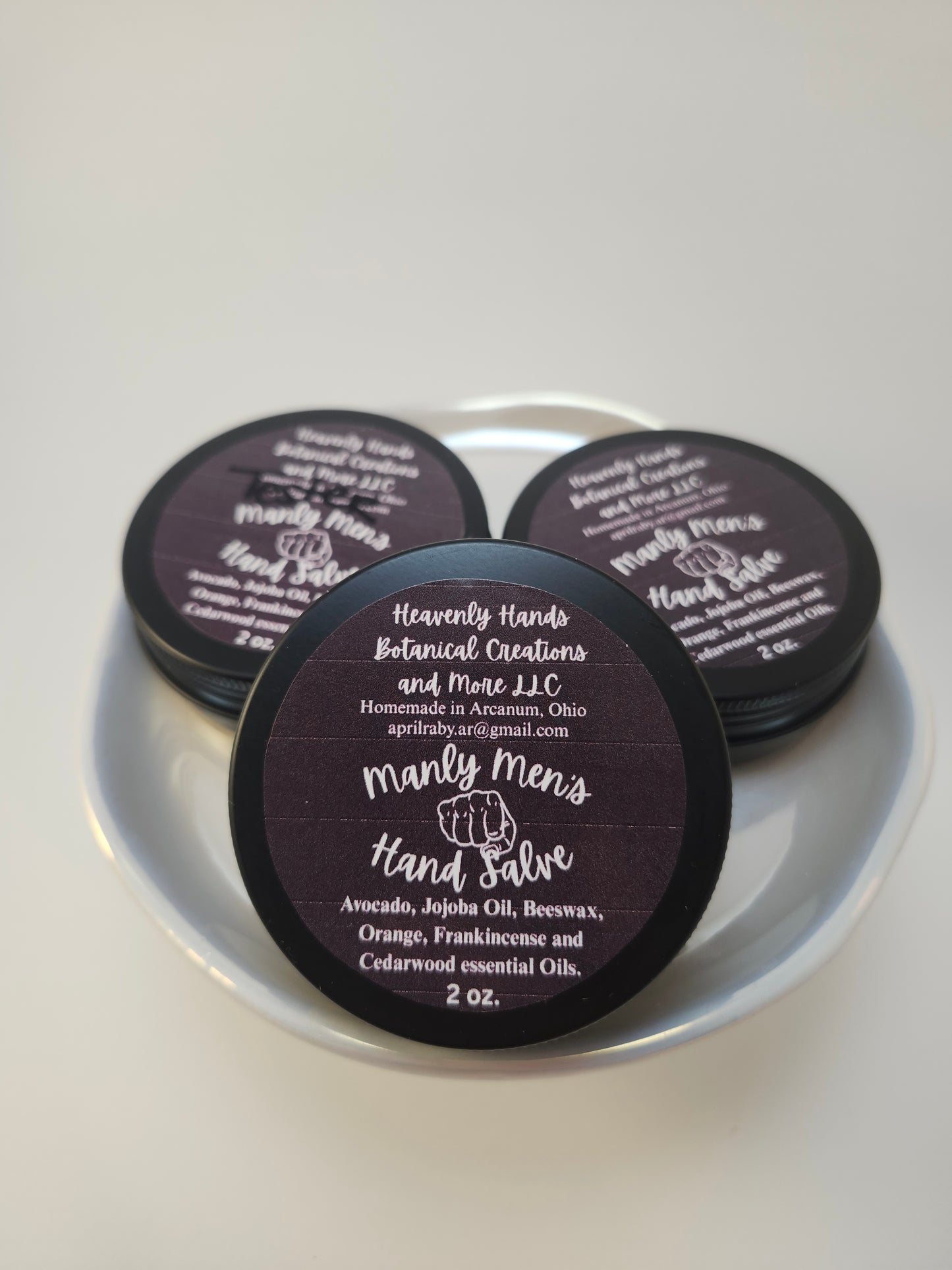 Manly Men's Hand Salve