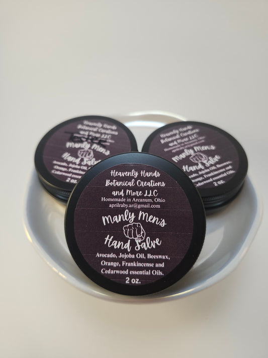 Manly Men's Hand Salve
