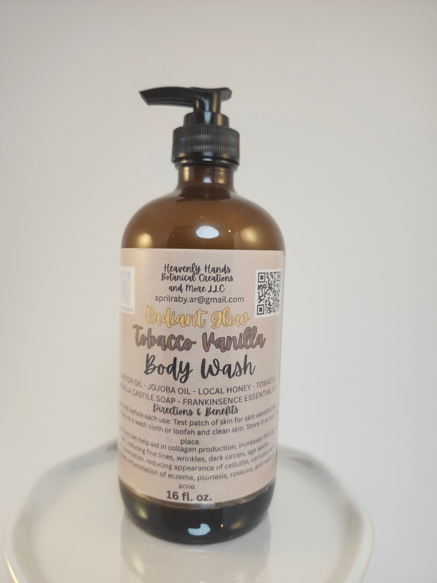 Radiant Glow Tobacco Vanilla Body Wash