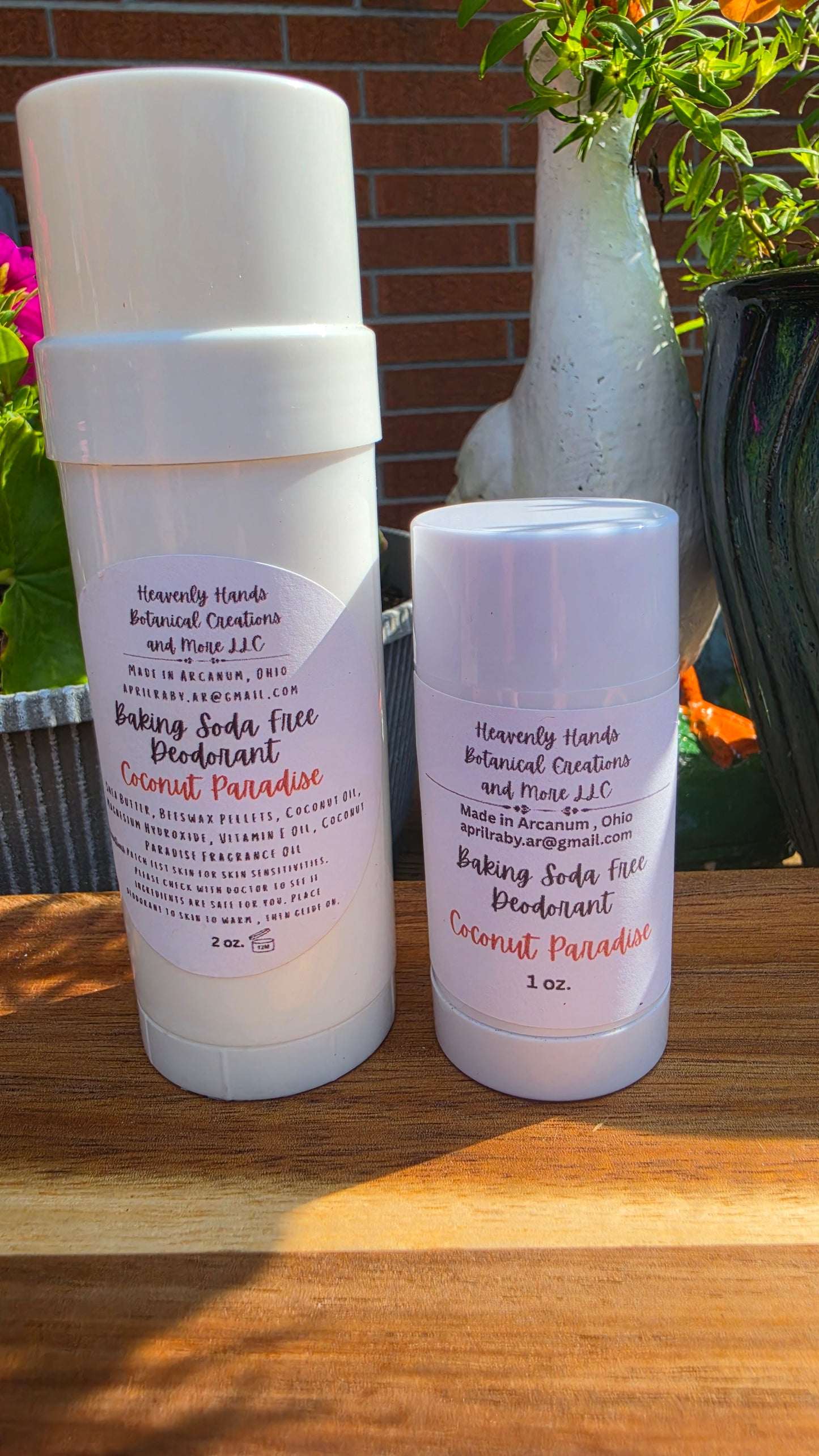 Baking Soda Free Deodorant for Men and Women