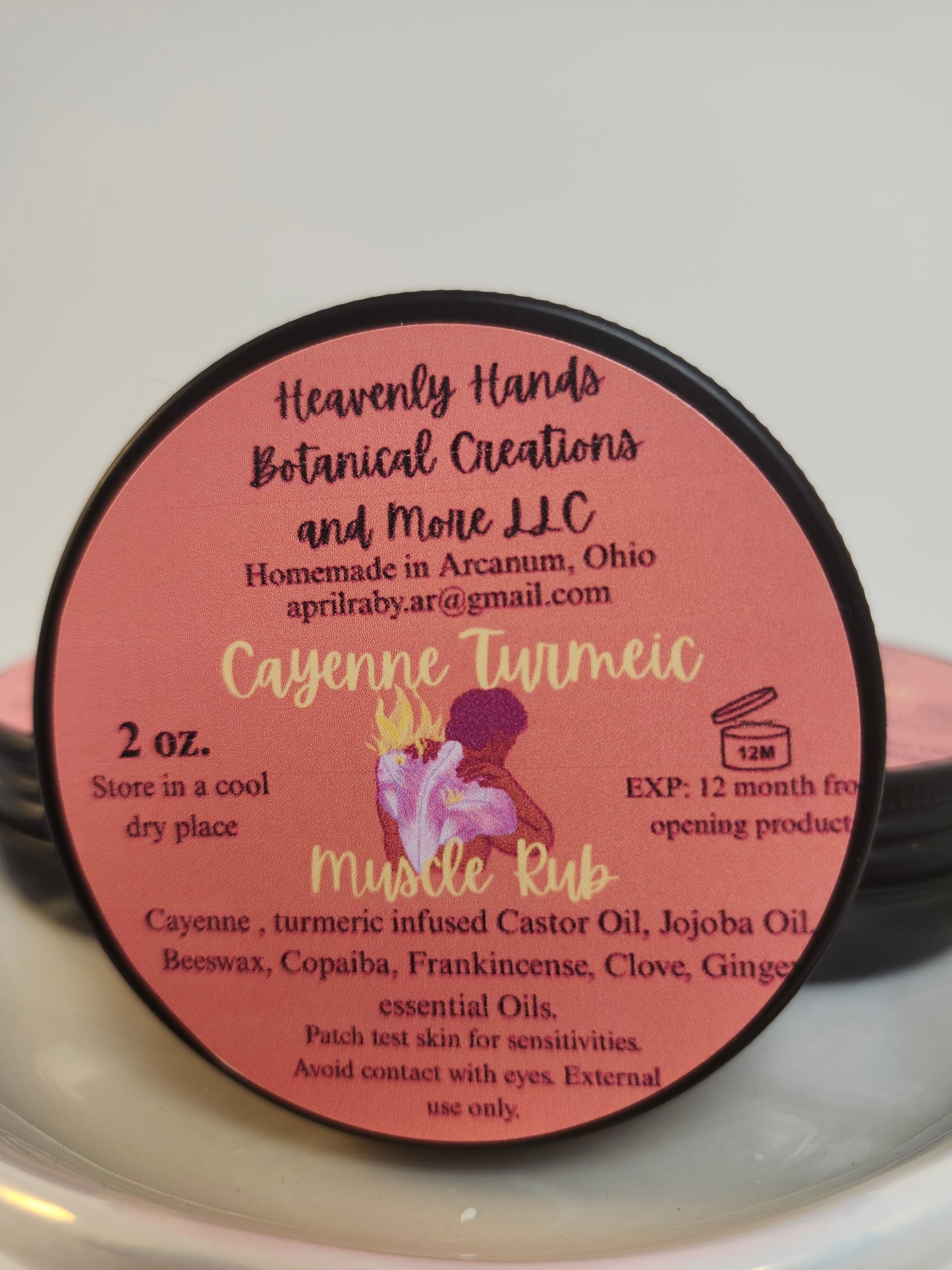 Cayanne Turmeric Rub
