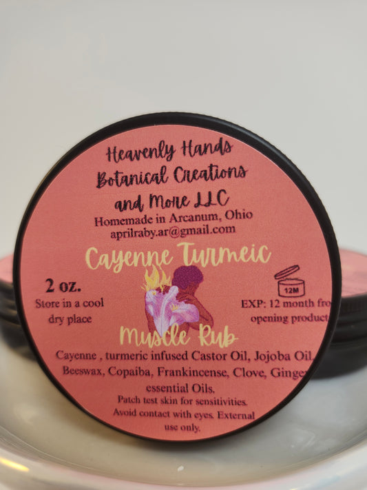 Cayanne Turmeric Rub